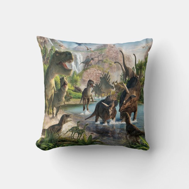 Coussin Dinosaure (Recto)