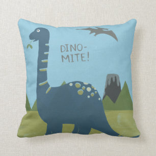 Coussin dinosaure de Dino-acarides