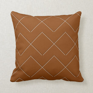 Coussin d'intérieur moderne géométrique 16x16 de