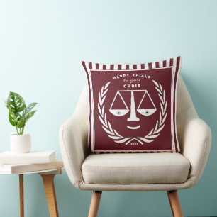 Coussin Diplôme d'études de droit personnalisées Jeu d'ore