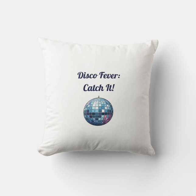 Coussin Disco Fever Catch It! Disco Ball with Reflective B (Recto)