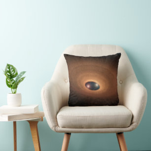 Coussin Disque D'Étoiles De Matériel Dusty