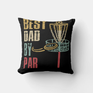 Coussin Disque Golf Papa Meilleur Papa Par Par Par