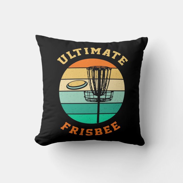 Coussin Disque Golf Ultimate Frisbee (Recto)