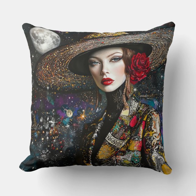 Coussin Diva céleste (Recto)