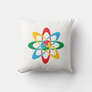 Coussin Diversité et inclusion/Sensibilisation sur l'autis