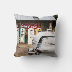 Coussin Dixon, Nouveau-Mexique, États-Unis. Voiture ancien