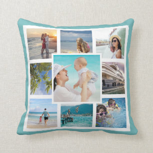 Coussin do-it-yourself 9 Photos Familiales Préférées Coutu