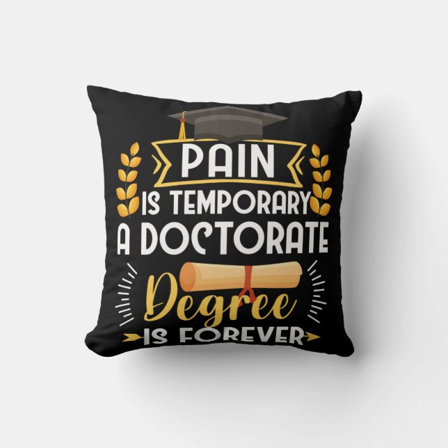 Coussin Doctorate Dissertation Defense PhD Graduation (Recto)