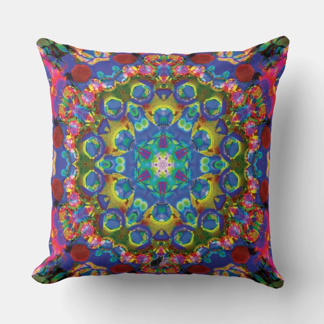 Coussin Doily Kaleidoscope (Recto)