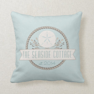 Coussin Dollar de sable   Côtier   Choisissez votre couleu