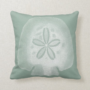 Coussin Dollar de sable de silhouette