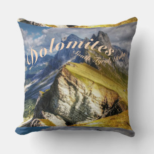 Coussin Dolomites Tyrol du Sud Italie