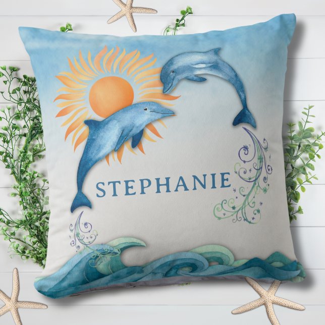 Coussin Dolphin personnalisé (Créateur téléchargé)