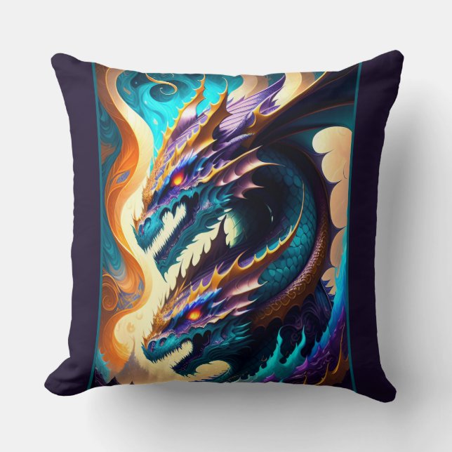Coussin Domaine Dragon 3 (Recto)