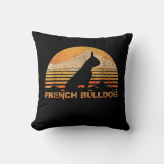 Coussin Don de chien | French Bulldog White