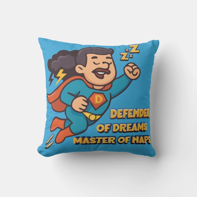 Coussin Don de fête des pères - Défenseur des rêves (Recto)