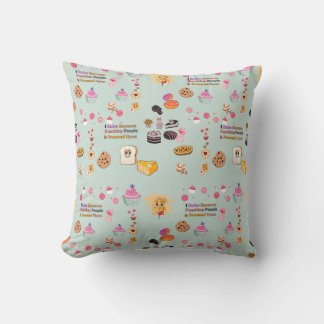 Coussin Don Des Amateurs De Cuisine : Je Cuis Parce Que Pu