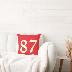 Coussin don drôle pour tous les fans joueur ont le numéro