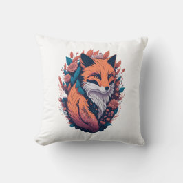 Coussin Don Fox Lovers - Oeuvre d'art Fox
