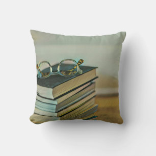 Coussin Don pour amoureux de bibliothèque