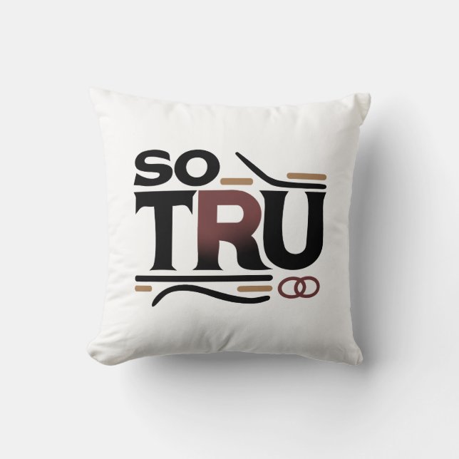 Coussin Donc Tru Thaillow Pillow (Recto)
