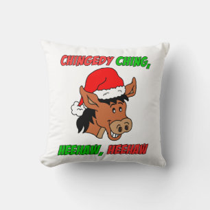 Coussin Donkey de Noël italien