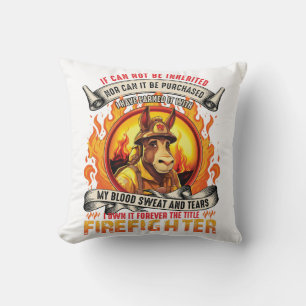 Coussin Donkey pompier