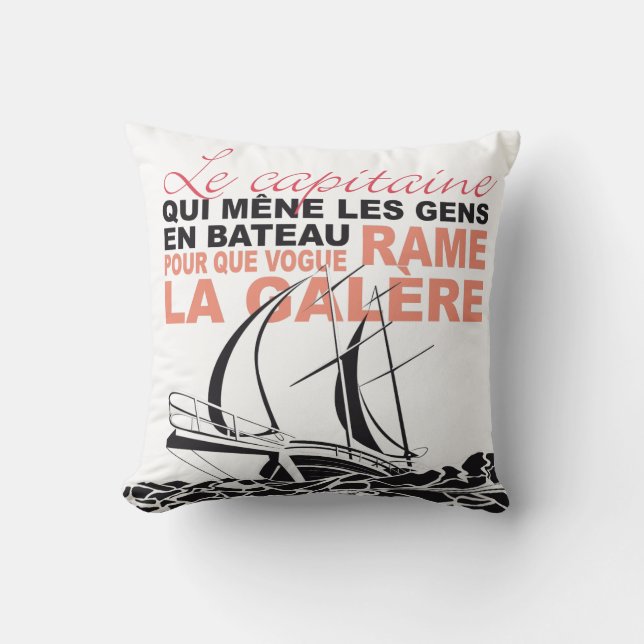 Coussin Donnez un sens à vos (Recto)