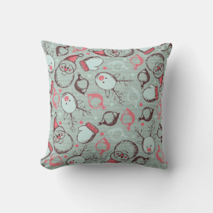 Coussin Doodles de Noël