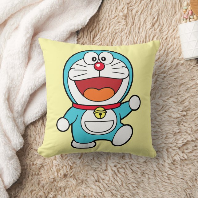 Coussin Doraemon heureux (Couverture)