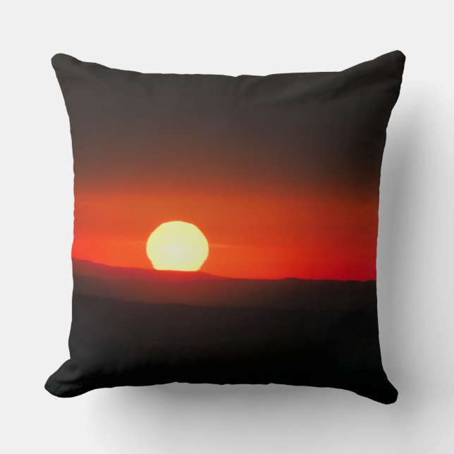 Coussin Dordogne Sunrise (Recto)