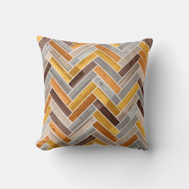 Coussin Doringbone Pattern (Recto)