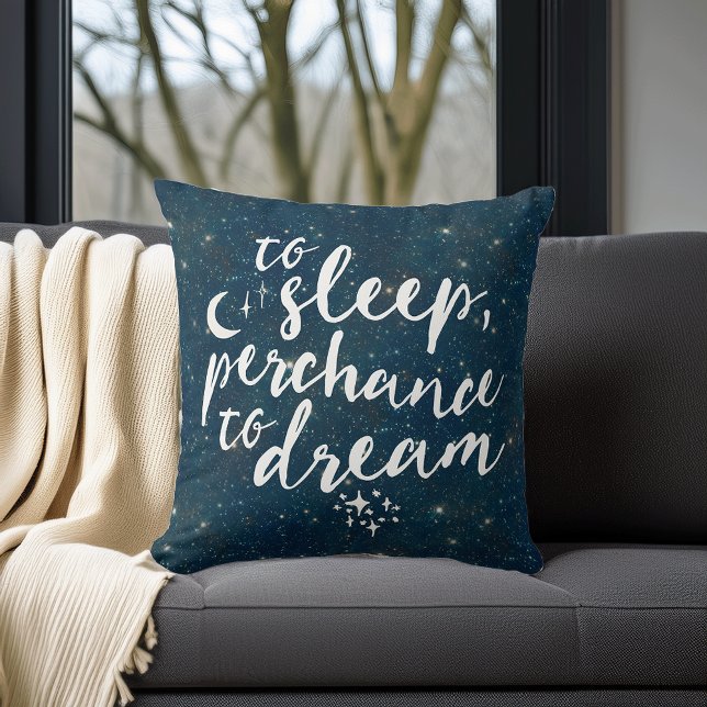 Coussin Dormir, rêver | Devis Starry Sky (Créateur téléchargé)