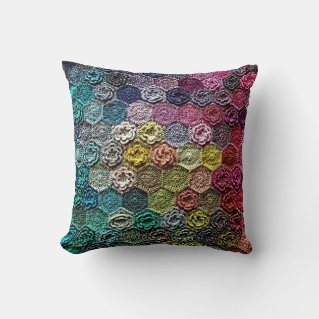 Coussin d'ouatine du crochet no2 (Recto)