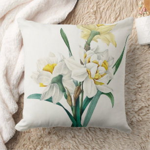 Coussin Double Narcisse, Pierre-Joseph Redouté, 1827