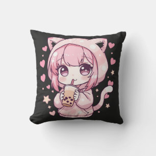 Coussin Douce Humeur Chibi