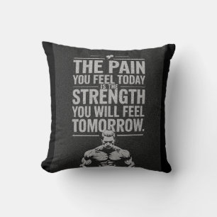Coussin Douleur aujourd'hui, force demain