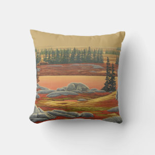 Coussin d'Ours Polaire  d'ours personnalisés Couss