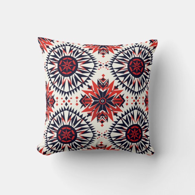 Coussin Doux Turquoise "Cosmic Interlock" Plush Thaillot C (Recto)