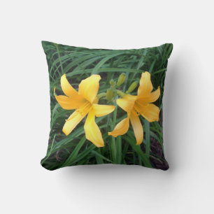 Coussin Downey "DAYLILY" Gold Duo —