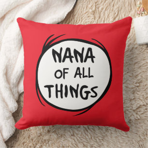 Coussin Dr Seuss   Chose 1 Chose 2 - Nana de toutes les ch