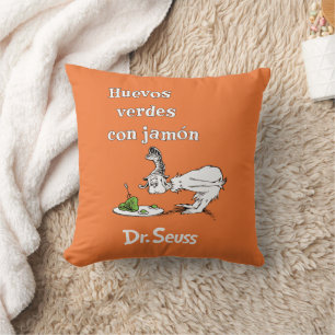 Coussin Dr. Seuss Œufs verts et jambon espagnol