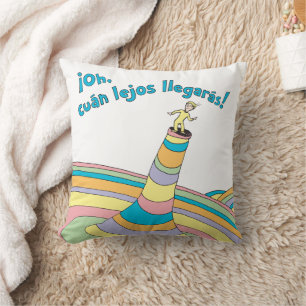 Coussin Dr. Seuss   Oh, vous irez loin !