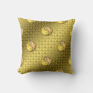 Coussin Dragon de feu