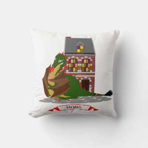 Coussin Dragon de Mons, Belgique