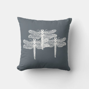 Coussin Dragonfly Gris