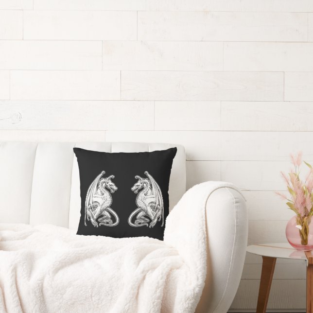 Coussin Dragons ailés (Canapé)