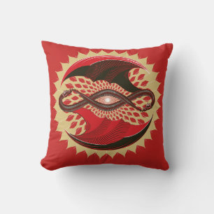 Coussin Dragons enchaînés