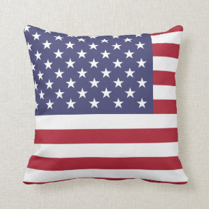 Coussin Drapeau américain